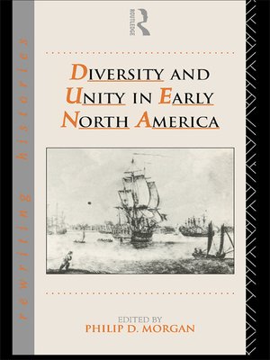 cover image of Diversity and Unity in Early North America